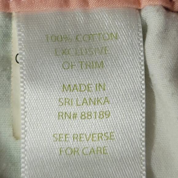 Lilly Pulitzer Toile Buttercup Scalloped Shorts Women's Vacation Summer Size 00 - Picture 4 of 8